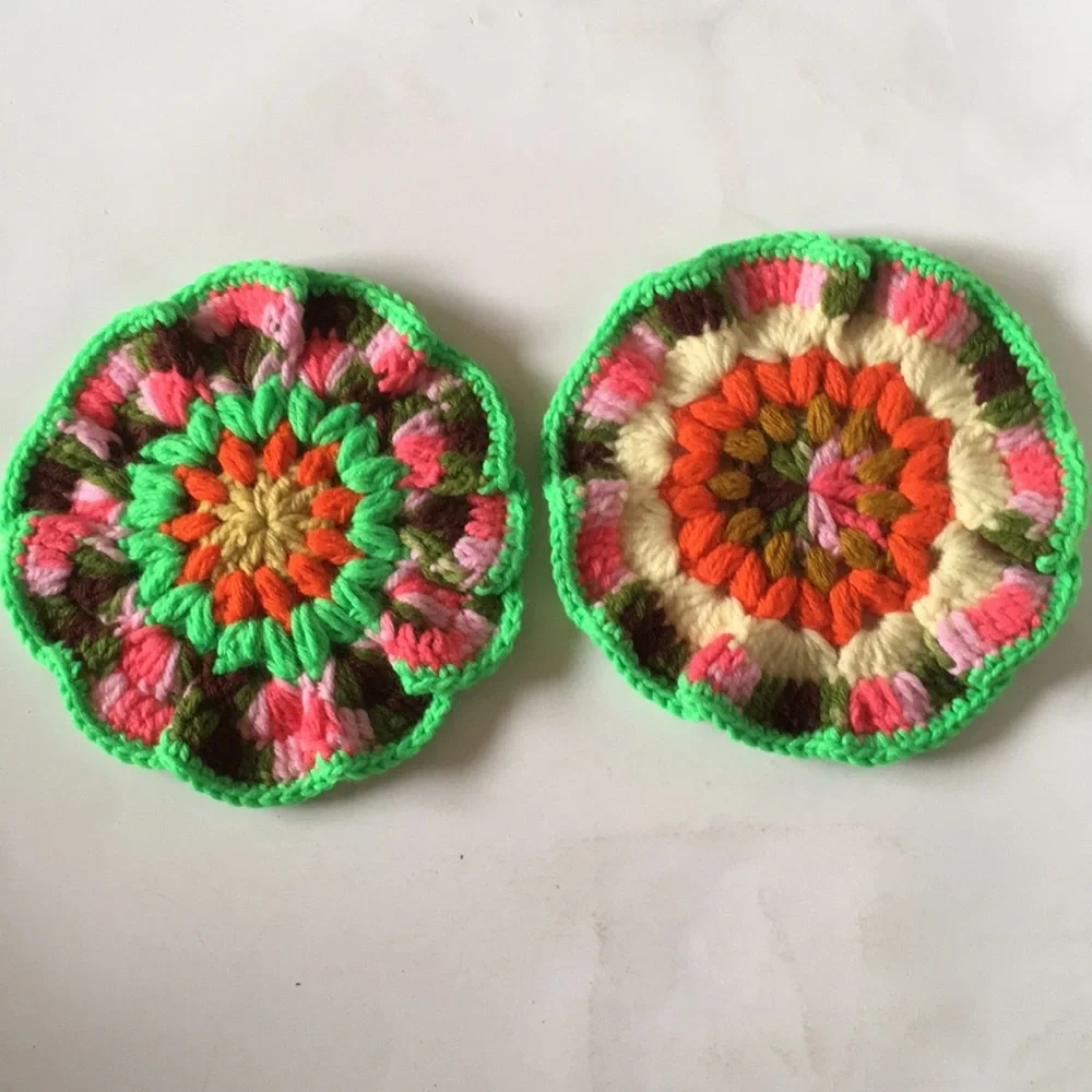 🐠 2 handcrafted potholders